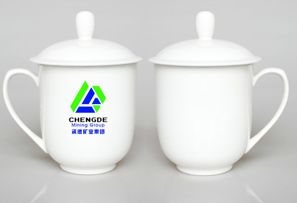 陶瓷茶杯加印logo定做厂家